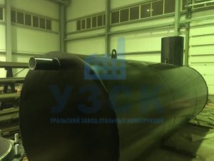 Резервуар горизонтальный стальной наземный в Старом Осколе
