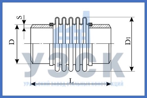 Чертёж компенсатора ОПН в Старом Осколе