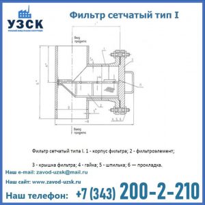 Фильтр сетчатый ФС по Т-ММ-11-2003 в Старом Осколе