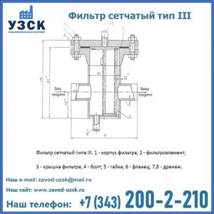 Фильтр сетчатый ФС по Т-ММ-11-2003 в Старом Осколе