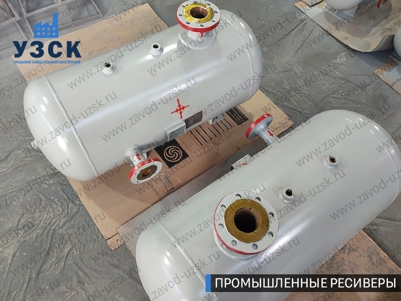 фотография промышленных ресиверовдля газа Старый Оскол